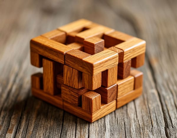 Wooden Puzzle 6